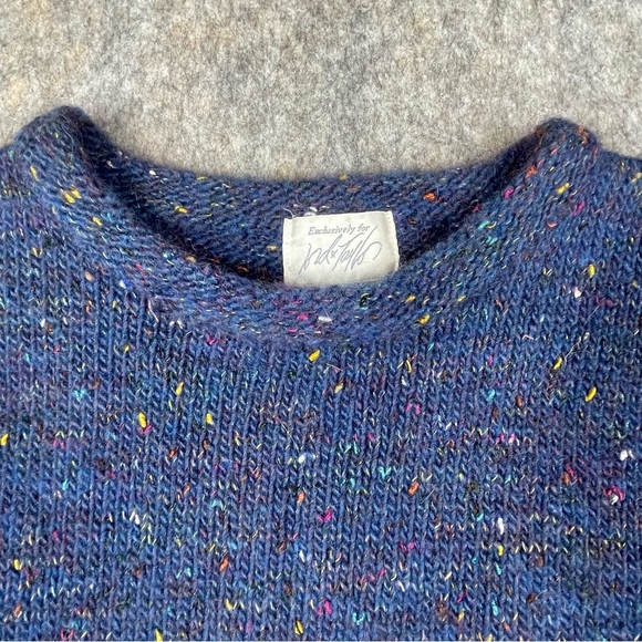 Vintage Lord & Taylor Wool Mohair Short Sleeve Cropped Sweater - NWT - Sz L - Picture 5 of 13